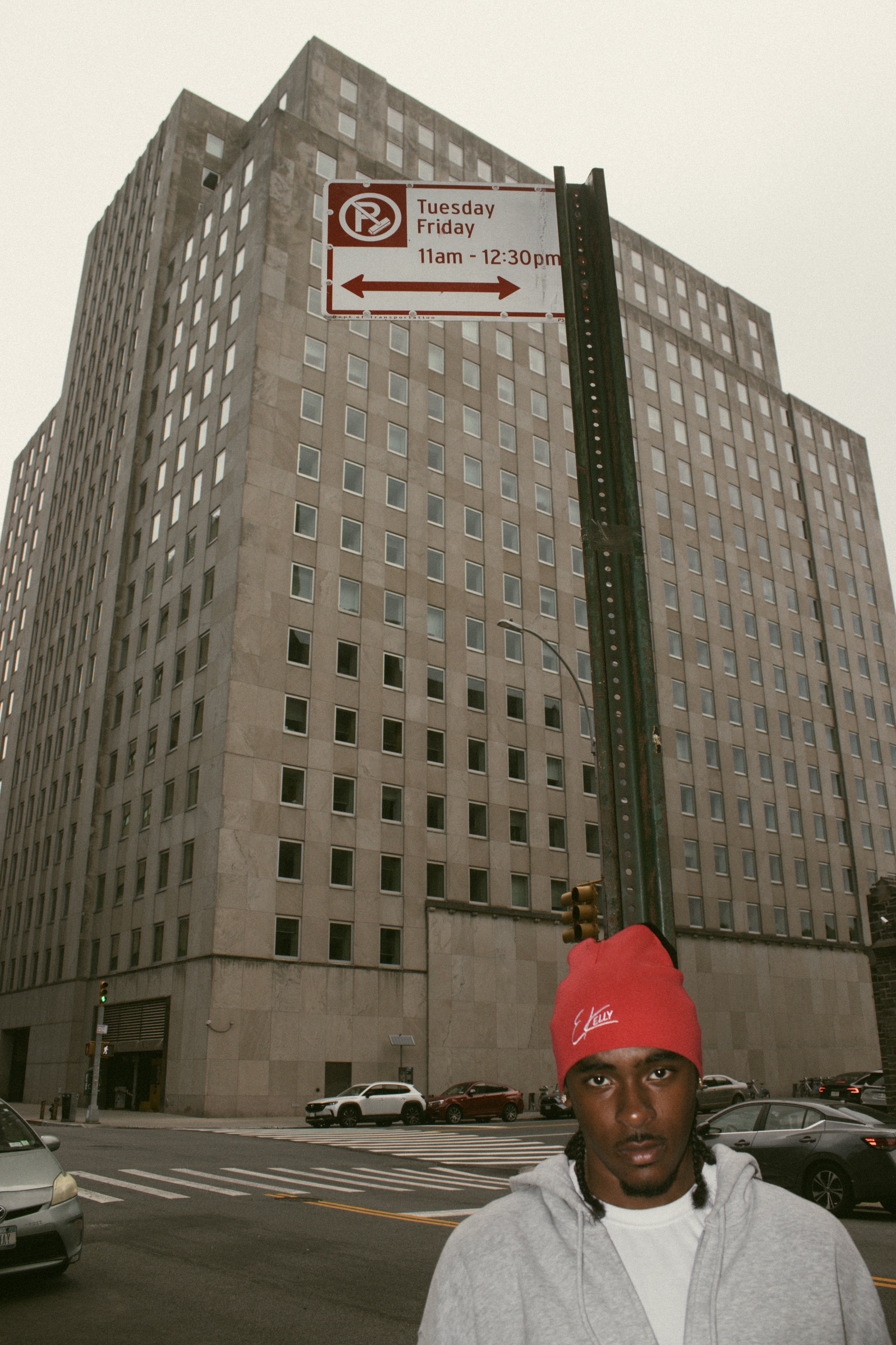 EKelly Red Skull Cap